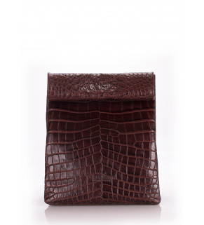 Кожаная сумка-клатч POOLPARTY Lunchbox