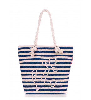Коттоновая сумка с якорем POOLPARTY