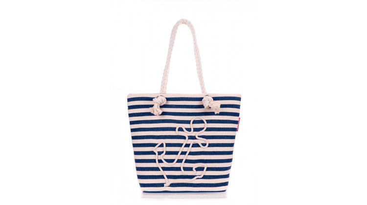 Коттоновая сумка с якорем POOLPARTY