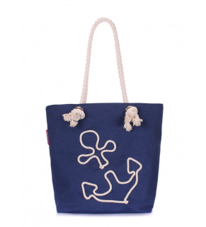 Коттоновая сумка с якорем POOLPARTY