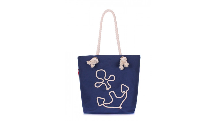 Коттоновая сумка с якорем POOLPARTY