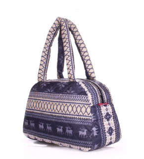 Сумка-саквояж POOLPARTY с северным орнаментом