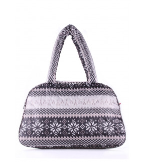 Сумка-саквояж POOLPARTY с северным орнаментом
