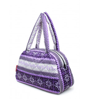 Сумка-саквояж POOLPARTY с северным орнаментом