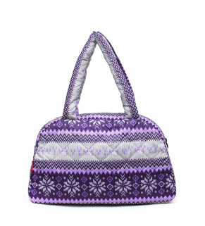 Сумка-саквояж POOLPARTY с северным орнаментом