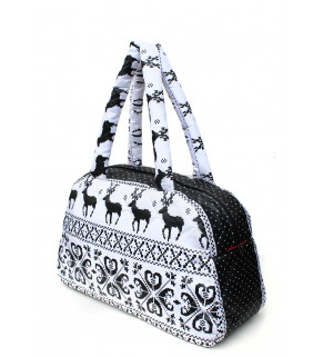Сумка-саквояж POOLPARTY с оленями