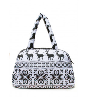 Сумка-саквояж POOLPARTY с оленями