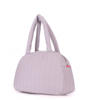 Стеганая сумка-саквояж POOLPARTY