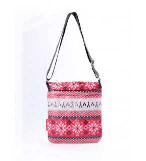 Сумка-планшет POOLPARTY с северным орнаментом