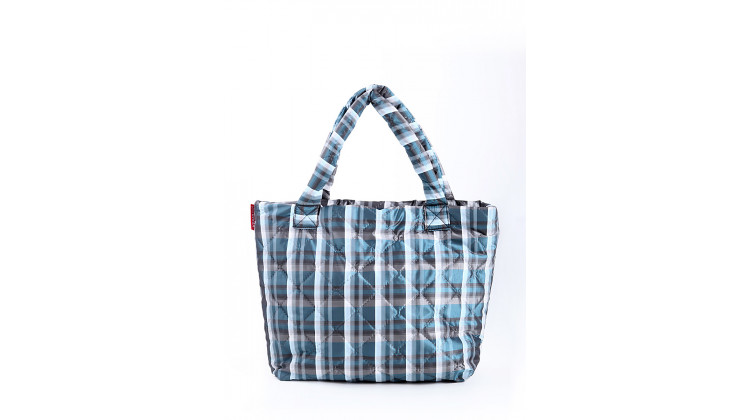 Дутая сумка POOLPARTY в клетку