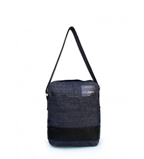 Мужская джинсовая сумка POOLPARTY с ремнем