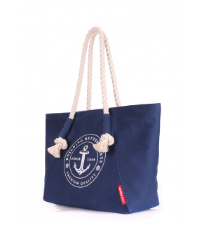 Коттоновая сумка POOLPARTY с трендовым принтом