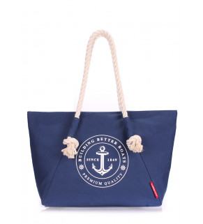 Коттоновая сумка POOLPARTY с трендовым принтом