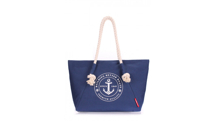 Коттоновая сумка POOLPARTY с трендовым принтом