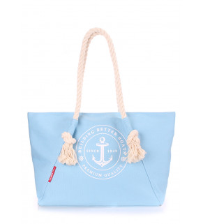 Коттоновая сумка POOLPARTY с трендовым принтом