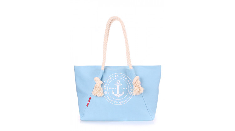 Коттоновая сумка POOLPARTY с трендовым принтом