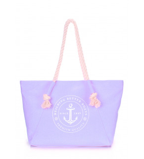 Коттоновая сумка POOLPARTY с трендовым принтом