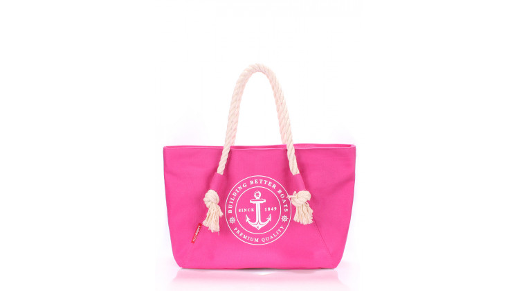 Коттоновая сумка POOLPARTY с трендовым принтом