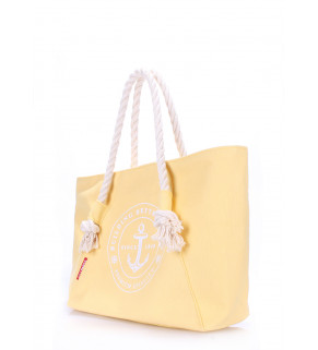 Коттоновая сумка POOLPARTY с трендовым принтом