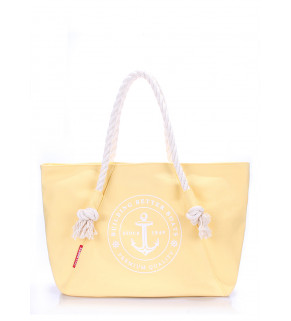 Коттоновая сумка POOLPARTY с трендовым принтом