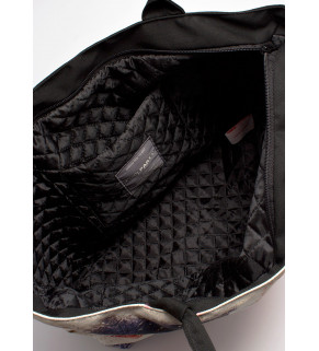 Коттоновая сумка POOLPARTY с трендовым принтом