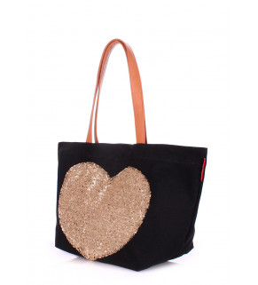 Коттоновая сумка POOLPARTY Lovetote