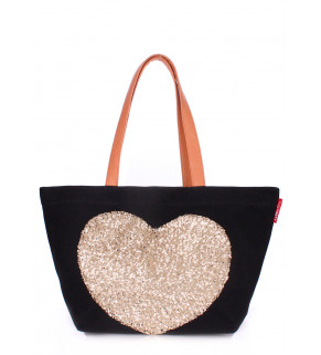 Коттоновая сумка POOLPARTY Lovetote