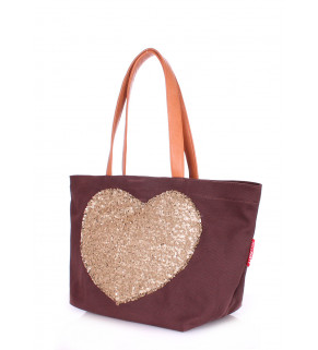 Коттоновая сумка POOLPARTY Lovetote