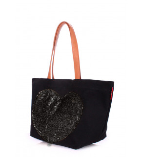 Коттоновая сумка POOLPARTY Lovetote