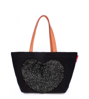 Коттоновая сумка POOLPARTY Lovetote