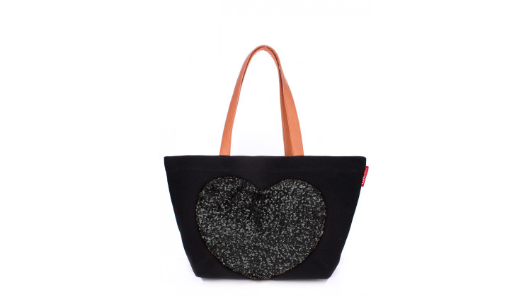 Коттоновая сумка POOLPARTY Lovetote