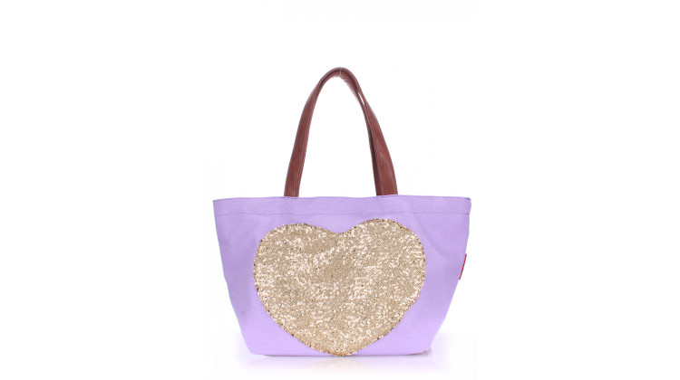 Коттоновая сумка POOLPARTY Lovetote