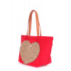 Коттоновая сумка POOLPARTY Lovetote