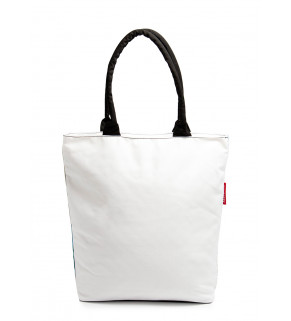 Коттоновая сумка POOLPARTY с трендовым принтом