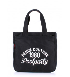Коттоновая сумка POOLPARTY Oldschool