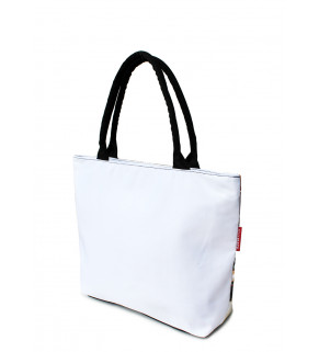 Коттоновая сумка POOLPARTY с трендовым принтом