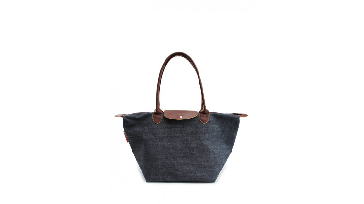 Сумка джинсовая POOLPARTY с клапаном