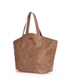 Кожаная сумка POOLPARTY Fiore