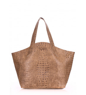 Кожаная сумка POOLPARTY Fiore