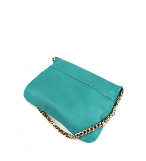 Кожаная сумочка-клатч POOLPARTY с цепочкой