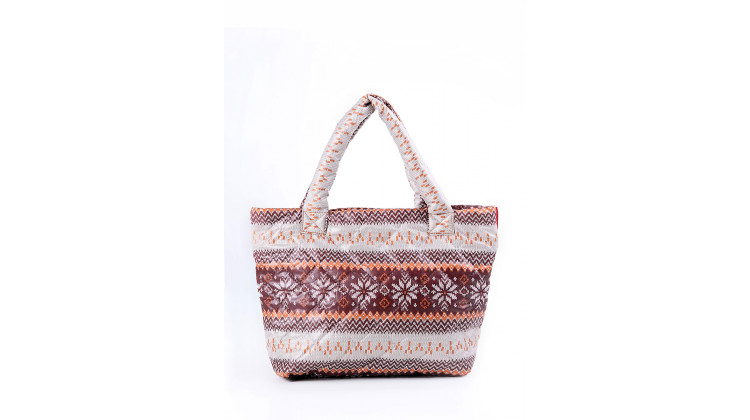 Дутая сумка POOLPARTY с северным узором