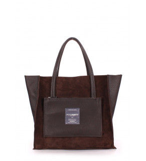 Кожаная сумка POOLPARTY Soho