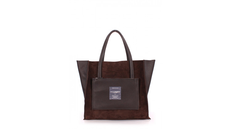 Кожаная сумка POOLPARTY Soho