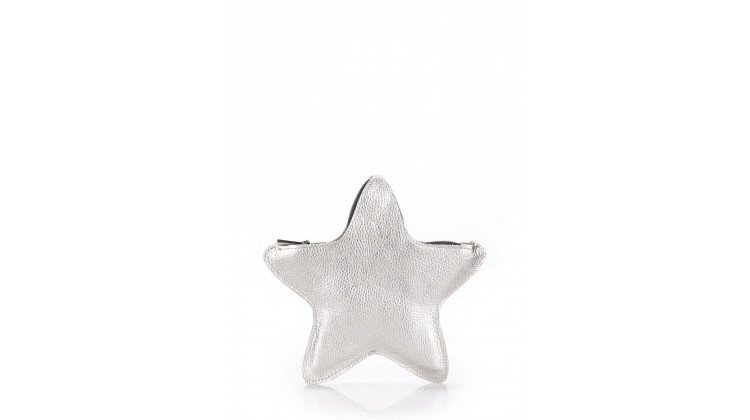 Кожаный клатч-косметичка POOLPARTY STAR