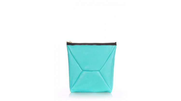 Кожаная косметичка-клатч POOLPARTY THE X