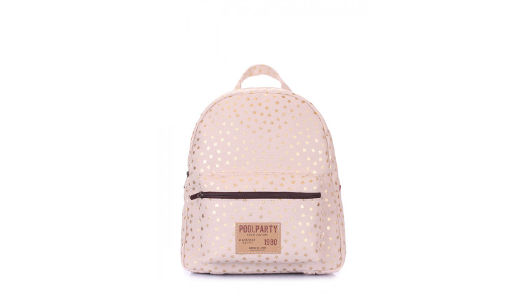 Рюкзак женский со звездами POOLPARTY Xs